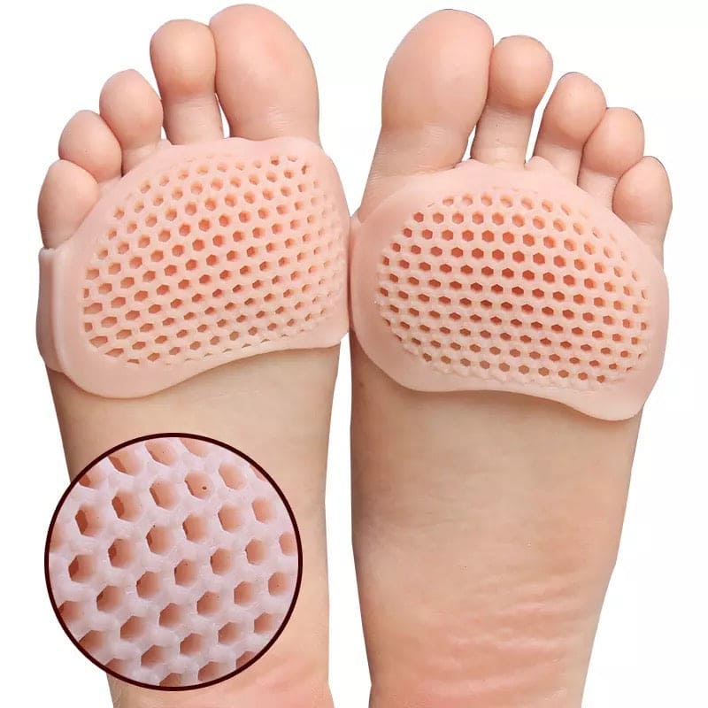 Silicone Honeycomb Forefeet Cover, Forefoot Antiskid Pad Gel, Breathable Soft Toes Protector, High Heel Shoes Pad Insoles, Breathable Health Care Shoe Insole Massage Silicone Honeycomb Forefeet Cover, Forefoot Antiskid Pad Gel, Breathable Soft Toes Protector, High Heel Shoes Pad Insoles, Breathable Health Care Shoe Insole Massage